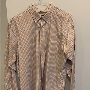 Wrinkle free casual dress shirt